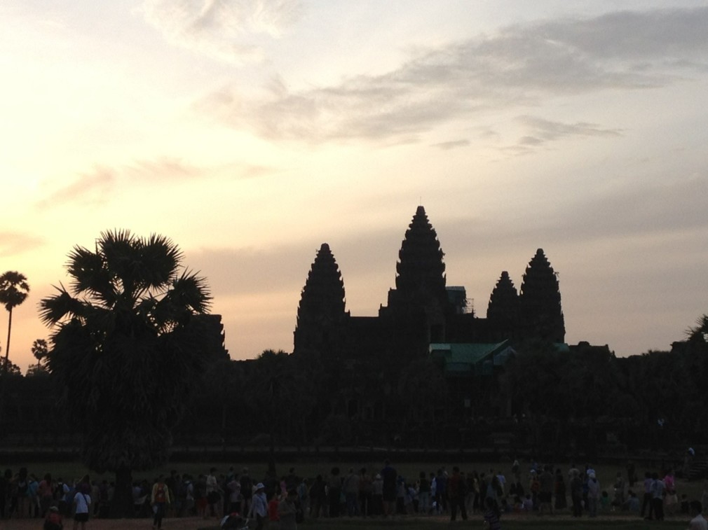 Angkor im Morgengrauen