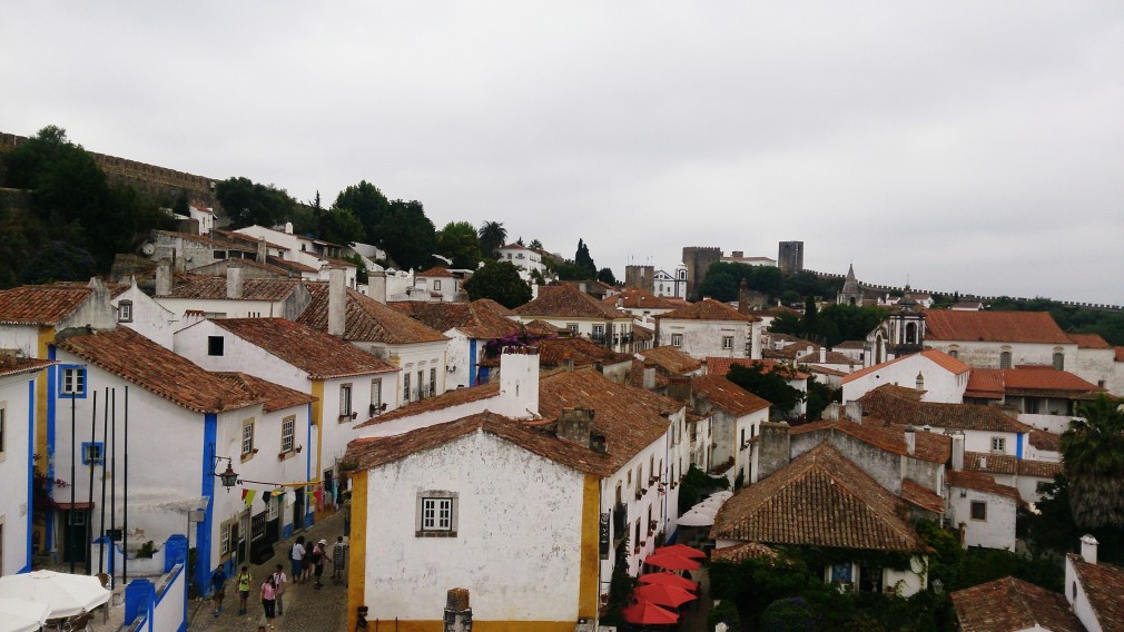 Blick auf Óbidos