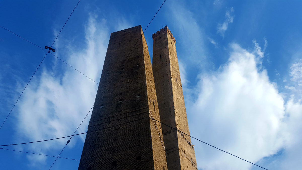 Torre Asinelli und Torre Garisenda