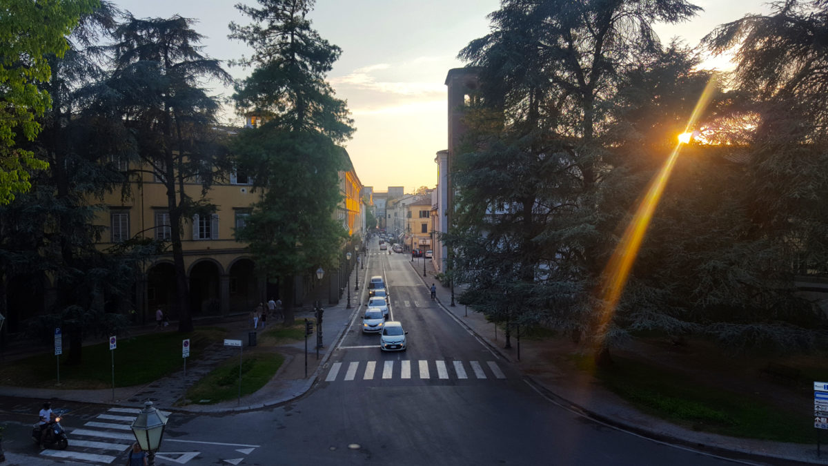 Straße in Lucca
