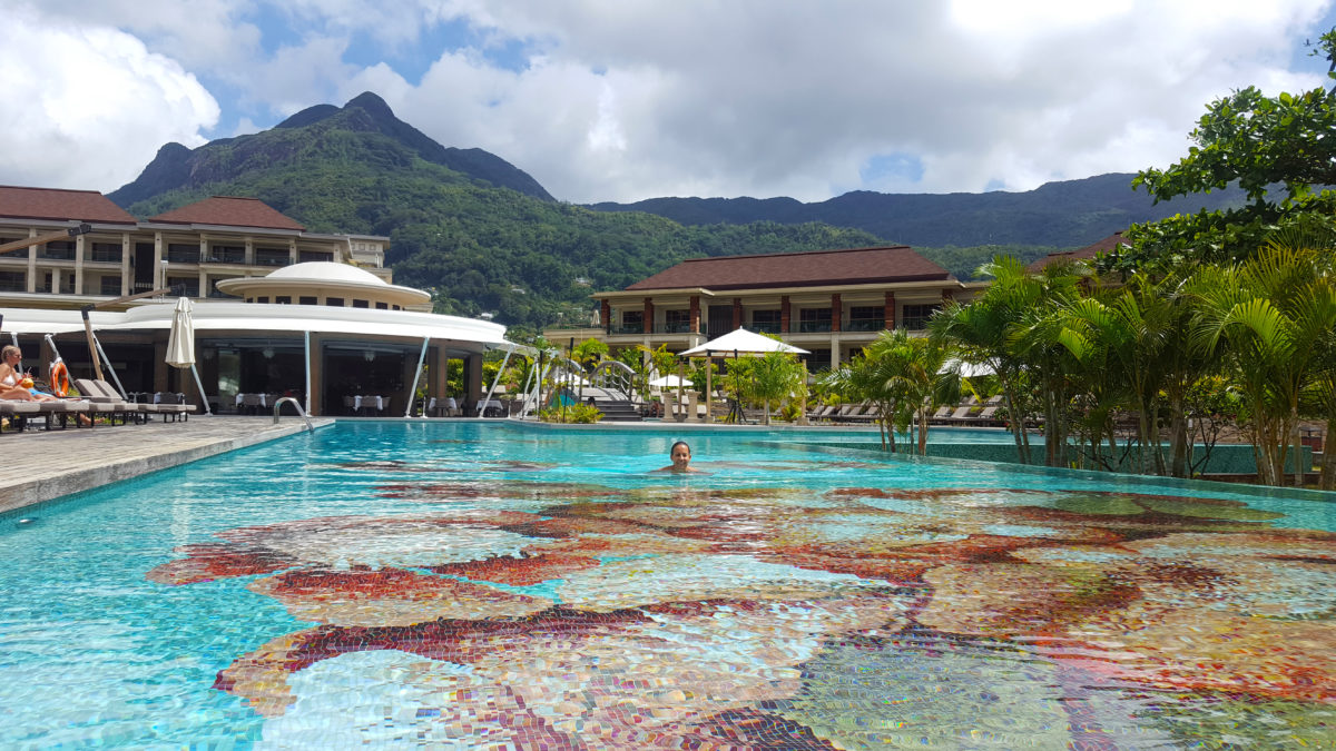 Pool des Savoy Resort & Spa, Seychelles