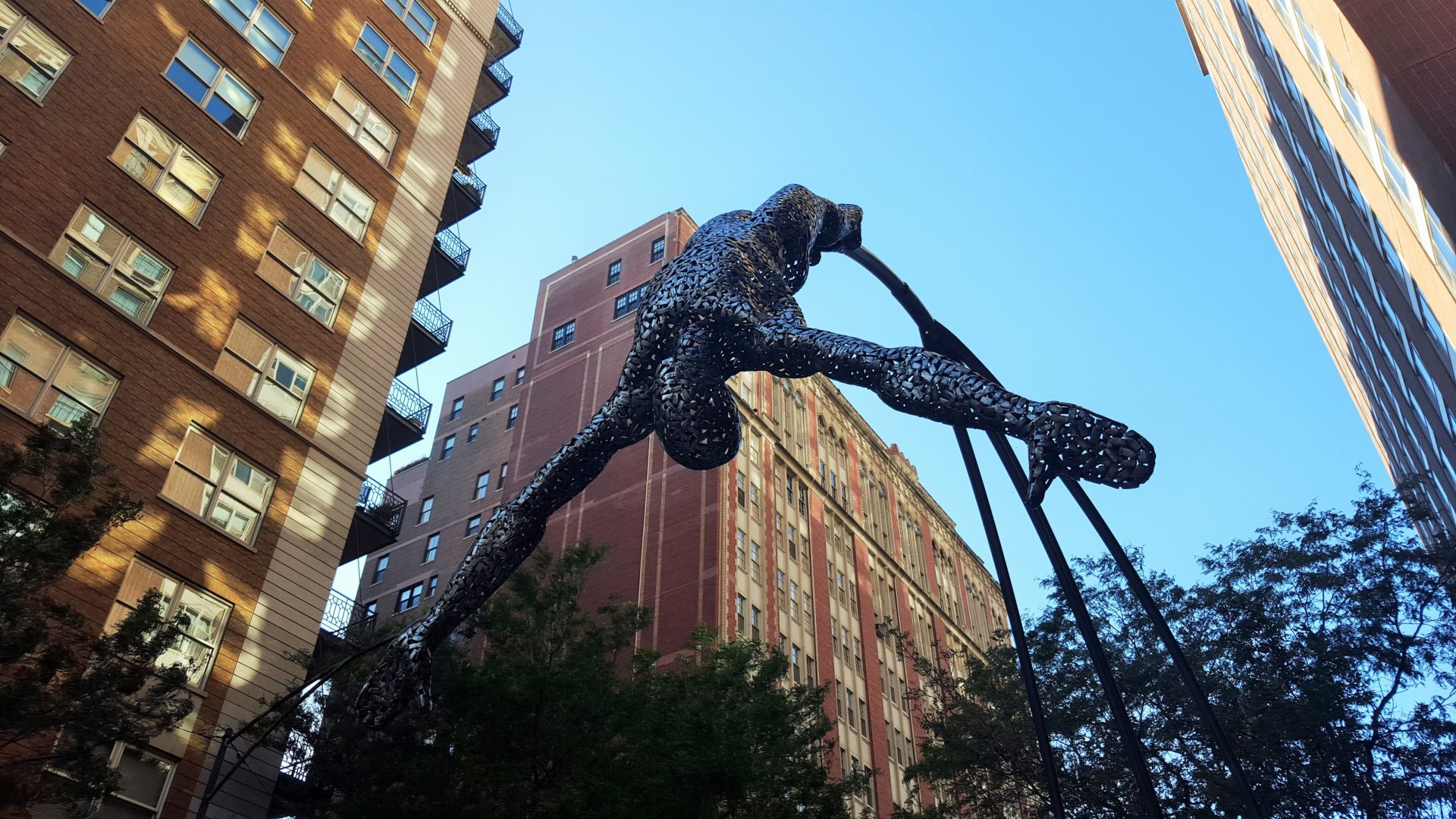 Chicago Statue im Viertel Gold Coast Kulturbrause.de